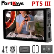 Portkeys PT5 III 5.4" 4K 30P HDMI 3D-LUT RGB Touch-Screen Camera Field Monitors