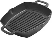 Generic Steak Pan Griddle Pan Nonstick Maifan Stone Coating Barbecue Grill Square Grill Pan for Indoor Outdoor Kitchen Picnic Meats