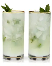 Viski Meridian Highball Glasses