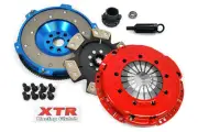 XTR STAGE 4 RIGID CLUTCH KIT + ALUMINUM RACE FLYWHEEL 01-06 BMW M3 E46 3.2L S54 (for: BMW)