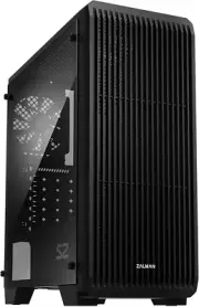 - S2 - ATX Mid-Tower PC Case - Full Acrylic Side Panel - Mesh Front Panel - 3X C