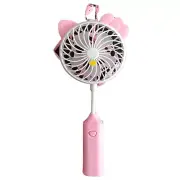 Mini Cartoon Handheld Fan, Small Personal Portable Fan with USB Rechargeable, Be