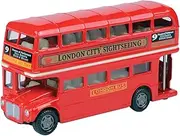 [Wuiil] London Bus Routemaster City Tourist Closed Top Diecast 1/76 Scale Diecast