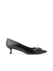 Ferragamo Signature Vara Bow Kitten Heels