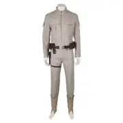 Luke Skywalker Cosplay Role Play Khaki Uniform Movie Space Battle 5 Costume