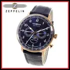 [New] ZEPPELIN Hindenburg Quartz Men's Watch 7038-3 Navy Navy
