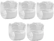 SWOOMEY 5Pcs Washable Cloth Diapers for Newborns Breathable Skin Friendly Leak Design for Reusable Nappies for Comfortable Sleep