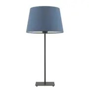 Deborah Blue and Black Minimalist Table Lamp