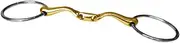 Perfeclan Horse Bit Horse Snaffle Bit Easy to Use Portable Rustproof Multiuse for Training Device Horse Chewing Equestrian Horse Bridle