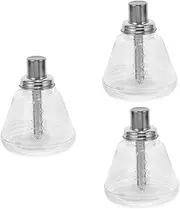 Healeved 3pcs Japanese Manicure Remover Bottle Nail Polish Manicure Supplies Manicure Press Bottles Refillable Press Bottles Empty Bottle Nail Art Bottles Liquid Bottles Aluminum