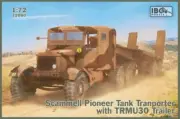 1/72 Scammell Pioneer Tank Transporter with Trailer IBG Models 72080 Model Kit