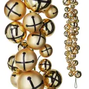 4-FT JINGLE BELL BALL GARLAND 48" Merry Whimsical Fun Christmas RAZ G4232802 NEW