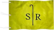 2BUT Bandon Dunes Sheep Ranch Golf Pin PGA Flag Practic Putting Green Golf Flag For Backyard Garden Double-Sewn 600D Nylon Miniature Pin Flag (20"x13"Grommet)