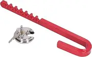 J Type Trailer Wheel Lock Clamp Security Anti Theft Car Truck RV