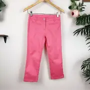 Jacadi NWT Denim Pink Cotton Pants NWT Kids Size 10A/Y