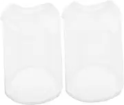 POPETPOP 2pcs Sublimation Blank Dog Vest Cotton Apparel for Pets Lightweight Comfortable Dog Shirt for Everyday Wear Custom DIY Design for Holidays and Parties