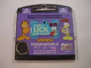 NEW - FIDO ENGRAVABLE PET I.D. TAG - GARFIELD CAN I LICK YOUR FACE