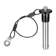 10mmx41mm(DxL) Ball Locking Pin - Stainless Steel Push-Button Quick Release Pin