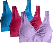 [ZRBDHGF] Wirefree Bras For Women Full Support, Coverage Support Minimizer Classic Underwire Everyday Bra Stretch Comfort Bra