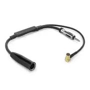 Upgraded DAB Car Aerial Splitter SMB Adapter DIN-Plug Car Radio DAB+ Antenna
