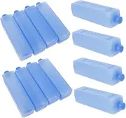 ANDRESLAD Ice Crystal Box Ice Pack 12 Pack for Freezer Outdoor Cooling for Daily Use