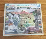 White Mountain The Evergreen State Washington 1000 Piece Puzzle