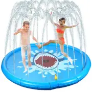 Sprinkler Splash Pad Kids Toddlers 67 inch Water Spray Play Mat Backyard Pool