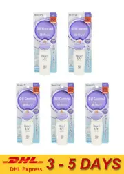 5 x KAO BIORE UV BRIGHT WHITEN PERFECT FACE MILK SUNBLOCK SUNSCREEN LOTION SPF50