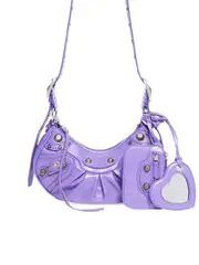 Balenciaga Le Cagole XS Shoulder Bag in Purple