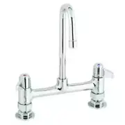 T&S Brass 5F-4DLS09 4" Deck Mount Workboard Mixing Faucet