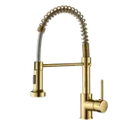Pull-Down Kitchen Faucet: Single Handle, Commercial Style