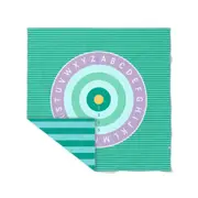 Quut Playtowels Kids/Children Play Towel 180x180cm XL Bullseye/Name It 6m+