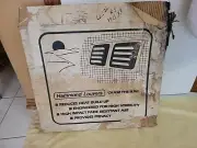 RARE NOS DODGE VAN REAR WINDOW LOUVRES 1972-77 FIXED GLASS TRADESMAN STREET VAN