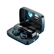 M9 Wireless Bluetooth 5.0 Earphone TWS Headphone HIFI Mini In-ear Sport Running Headset Support iOS/Android Phones HD Call - Black