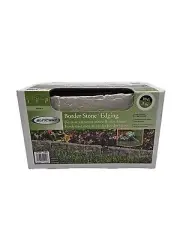 Suncast CPLBSE10TG Border Stone 10 ft. Plastic Border Edging NEW