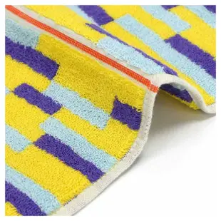 Otta 長方形手帕巾 / 黃色 日本製 今治 對折 純棉 小毛巾 手帕 手巾 口袋手帕
