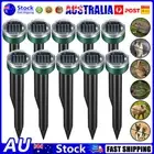 1-12 Solar Snake Repeller Solar Ultrasonic Pest Mole Rodent Rat Possum Repellent