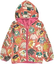 [Caihoyu] Boys Winter Coats Sherpa Lined Trendy Baby Boy Clothes Children Coats For Toddler Girls