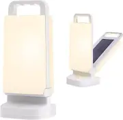 Camping Lantern, solar Lanterns, 6000mAh Rechargeable Light 2-in-1 Dimmable O...