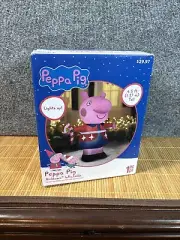 Airblown Inflatable PEPPA PIG by Gemmy 4.5 Ft Light Up NIB