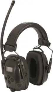 Howard Leight ELECTRONIC & COMMUNICATION EARMUFFS Microphones, FM Radio BLACK