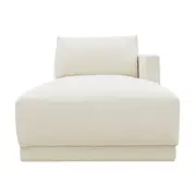 [James Lane] Haven Apt California Ivory Right Arm Facing Chaise Module
