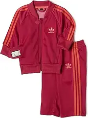 [adidas] Adikids Superstar Tracksuit, Core Magenta