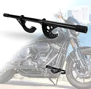 Front Highway Foot Peg Engine Guard Crash Bar fits for Harley Softail Street bob,Low Rider,Low Rider S 2018 2019 2020 2021 2022 2023 2024 2025