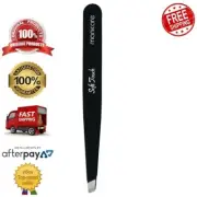 Manicare Soft Touch Slant Stainless Steel Easy to Grip Handles Tweezer