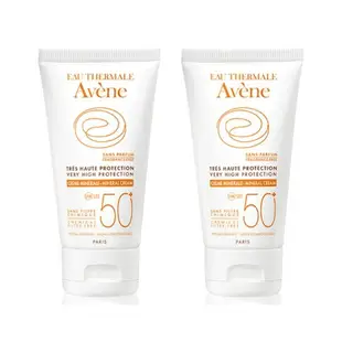 [母親節送禮]Avene雅漾 全效潤色防曬霜SPF50+ 50ml 二入組【德芳保健藥妝】即日起～5/15 滿千折百再滿額贈