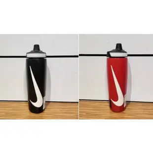 【清大億鴻】NIKE REFUEL 擠壓式水壺 700ML 黑色FN0416-091紅色FN0416-692