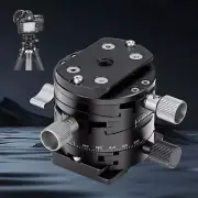 New Leofoto G2 GEAR HEAD 3-In-1 Panoramic Geared Ball head Tripod Head BlackfkkY