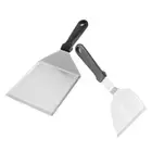 2 Pcs BBQ Spatula Steak Dad Griddle Scoop Burger Smasher Barbecue Flipper