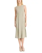 Luxely Sleeveless Midi Dress